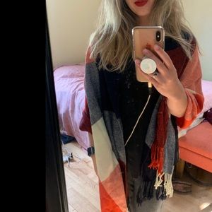 Plaid scarf/wrap